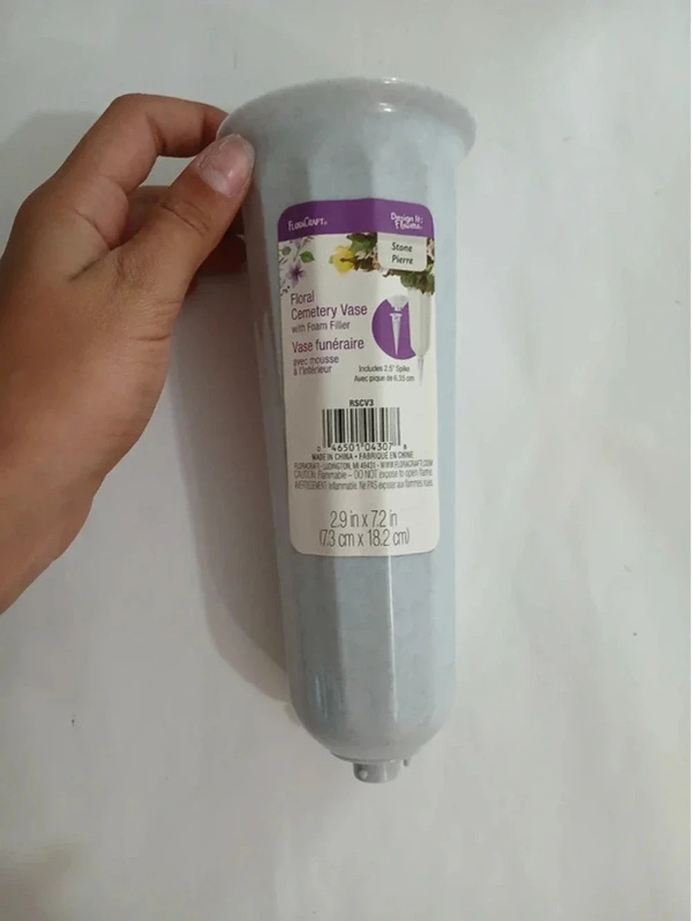 8 thin floral vases